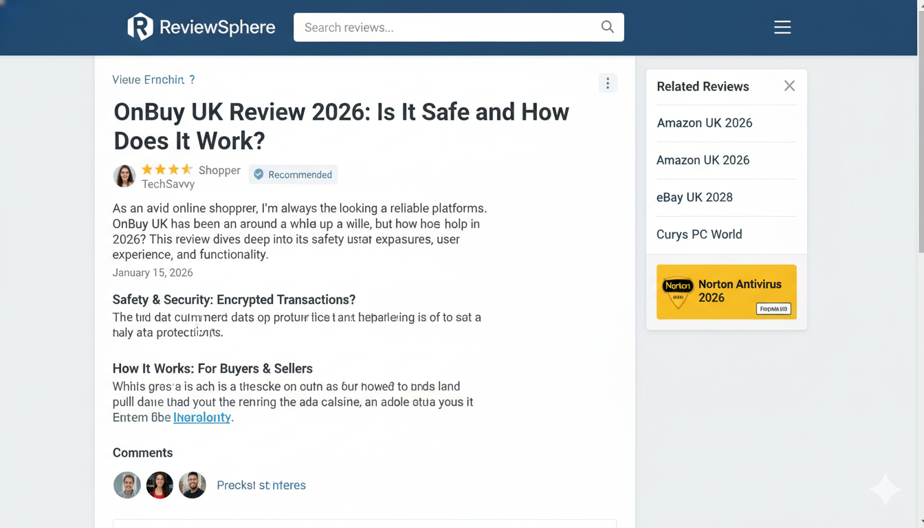 OnBuy UK Review 2026: Is It Safe and How Does It Work